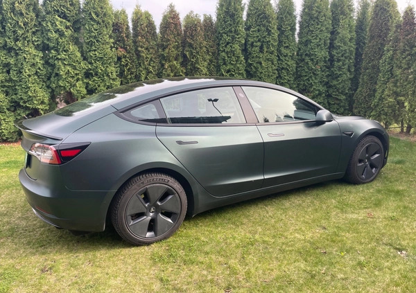 Tesla Model 3 cena 170000 przebieg: 69803, rok produkcji 2021 z Świętochłowice małe 37